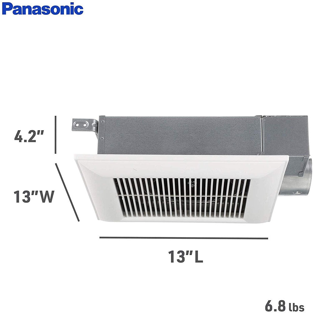 Panasonic FV-0510VS1 WhisperValue Multi-Flow Bathroom Fan, White