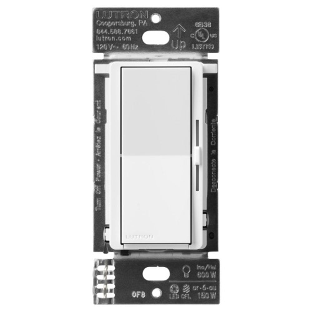 Lutron DVRF-6L-BL Diva Smart Dimmer for Caseta, Black