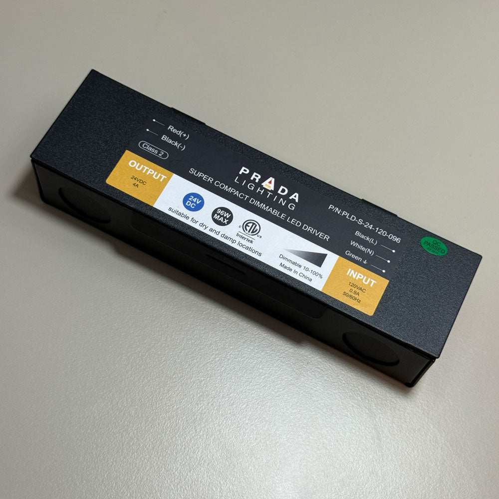 PRADA Constant Voltage Super Compact Dimmable Class 2 LED Driver