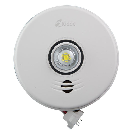 Kidde P4010ACLEDSCOCA-2, 3-IN-1 120V Integrated LED STROBE and 10-Year Talking Smoke & Carbon Monoxide Alarm 1PACK/3PACK