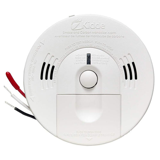KN-COSM-IBACA (900-0119a) (same as KN-COSM-IBA 900-0114) Direct Wire - 120V Talking Smoke and Carbon Monoxide Alarm with Front-Loading Battery