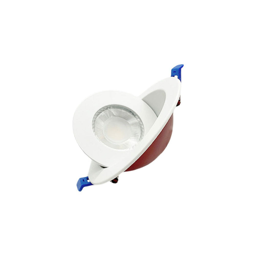 Dawnray Fire rated 4" Gimbal potlight, up to 2 hours fire rating. 5CCT, 850Lm