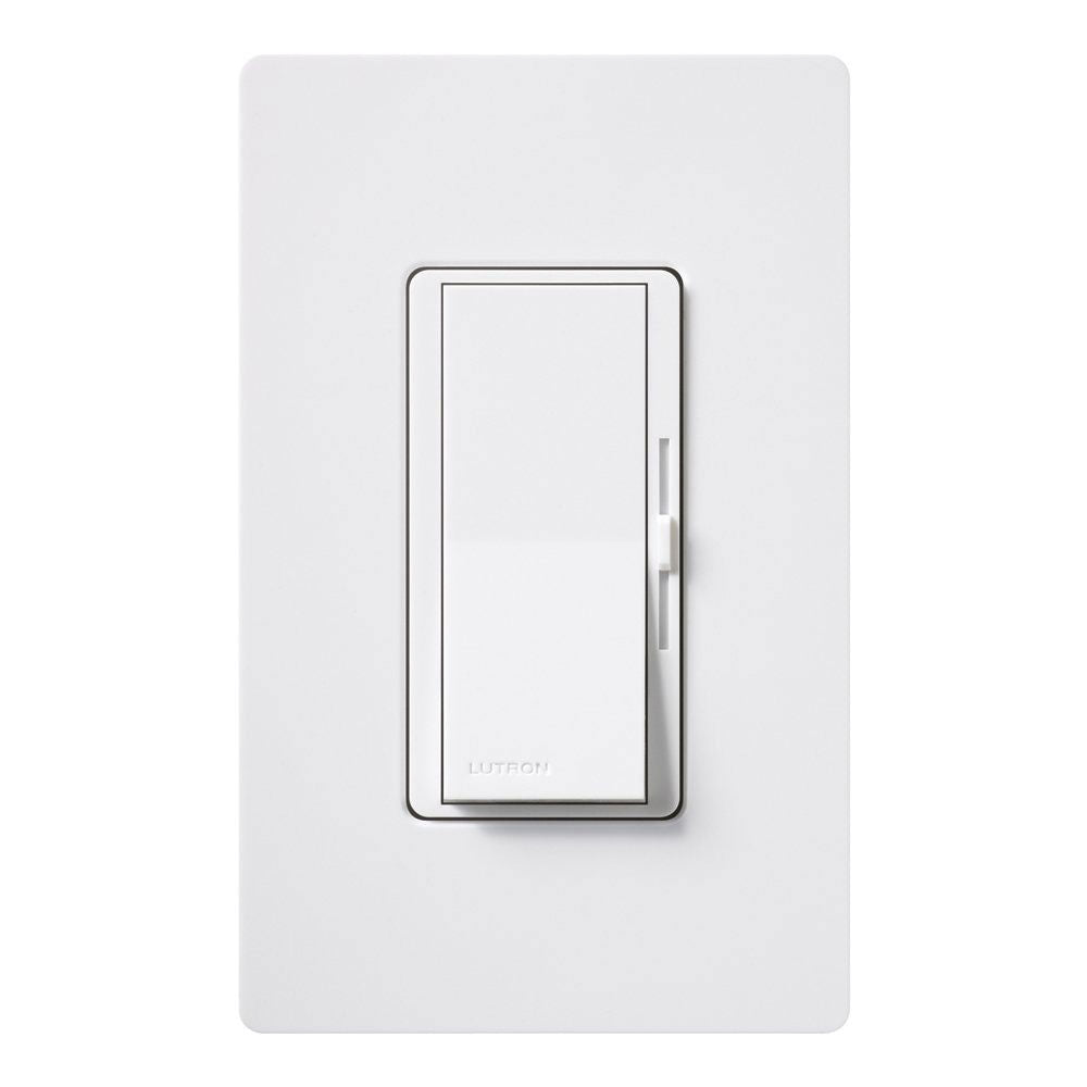 Lutron DV-600P-WH 600-Watt 3-Way Dimmer Switch, White