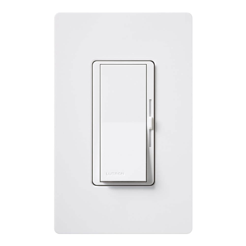 Lutron DVCL-153P-WH Diva C.L Dimmer Switch for Dimmable LED, Halogen, and Incandescent Bulbs – Single-Pole or 3-Way