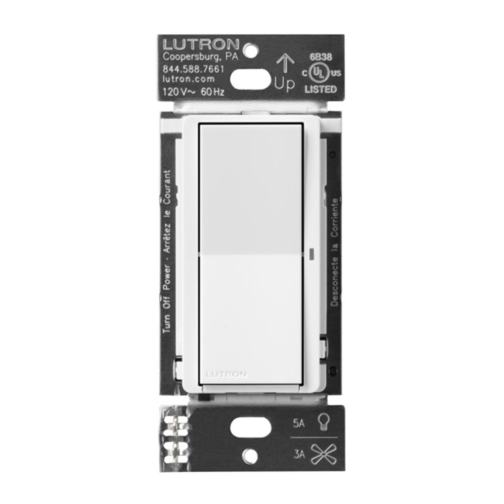 Lutron DVRF-5NS-WH, Caseta Claro Smart Switch - White