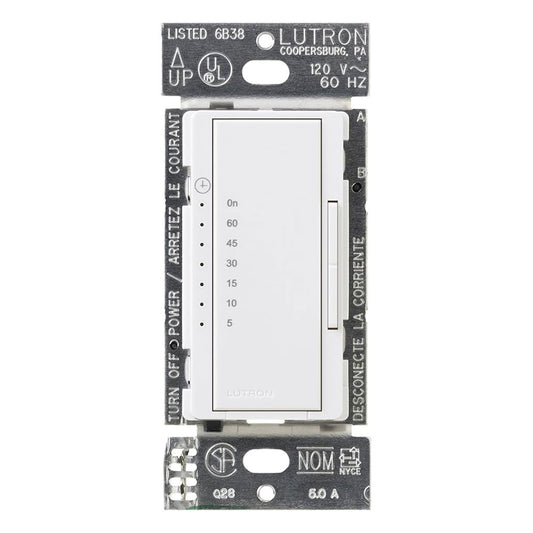 Lutron MA-T530G-WH Maestro eco-timer Single-Pole, White