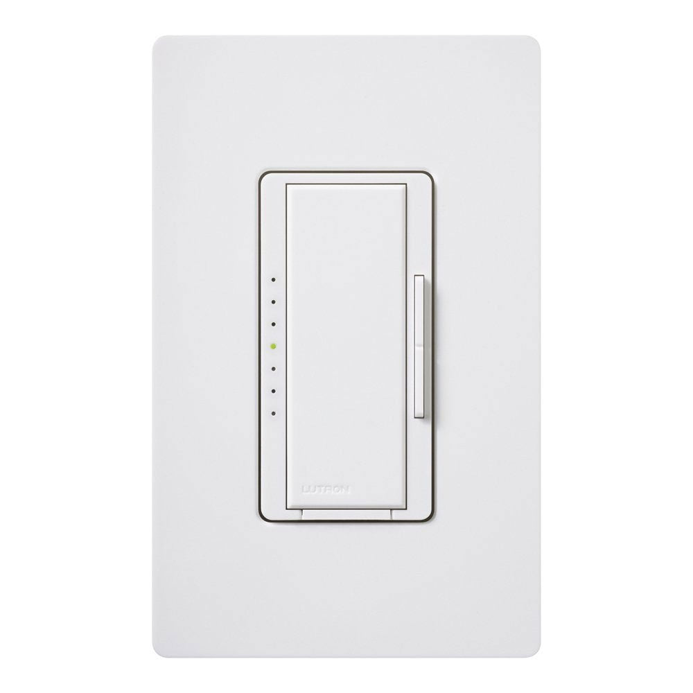 Lutron MACL-153M-WH Maestro C.L Dimmer Switch for Dimmable LED, Halogen & Incandescent Bulbs – White