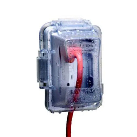 Hubbell MM420CCN 1-Gang Weatherproof In-Use Cover, EXTRA DUTY®, 16-in-1, 2-3/4 in. Deep, Clear