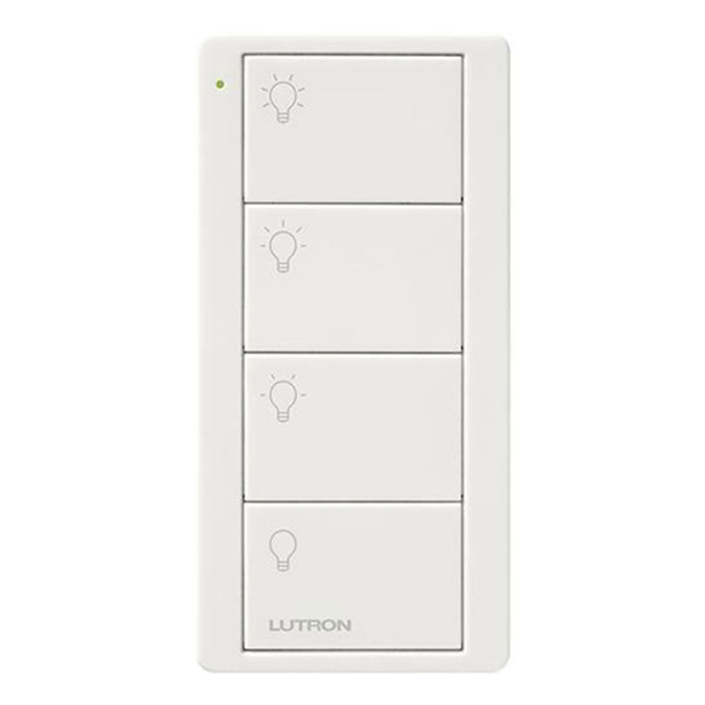 Lutron PJ2-4B-WH-L31P Pico 4-Button Light Scene Control White