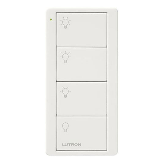 Lutron PJ2-4B-WH-L31P Pico 4-Button Light Scene Control White