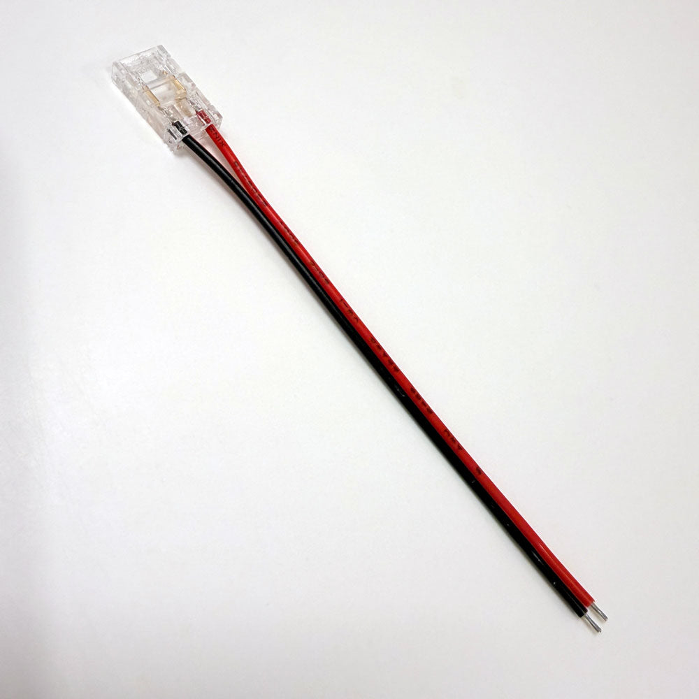 PRADA COB Connector Transparent one end wire - 8MM