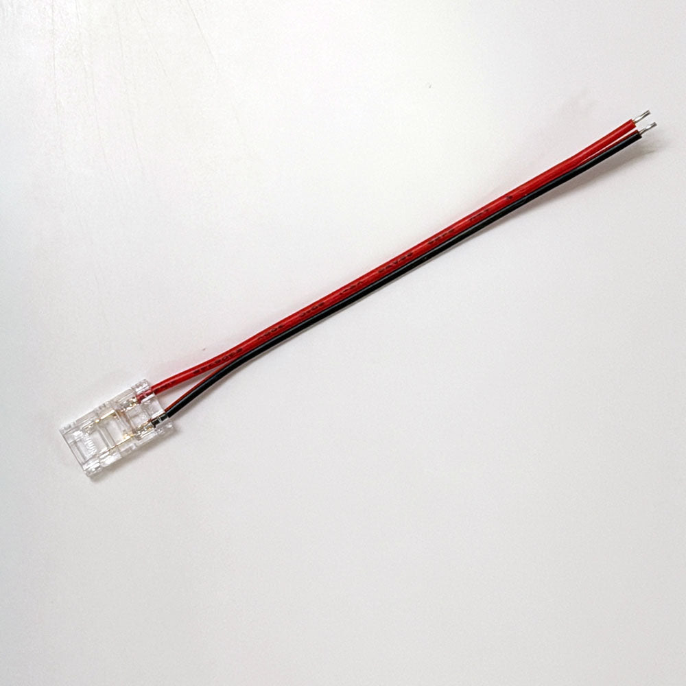 PRADA COB Connector Transparent one end wire - 8MM