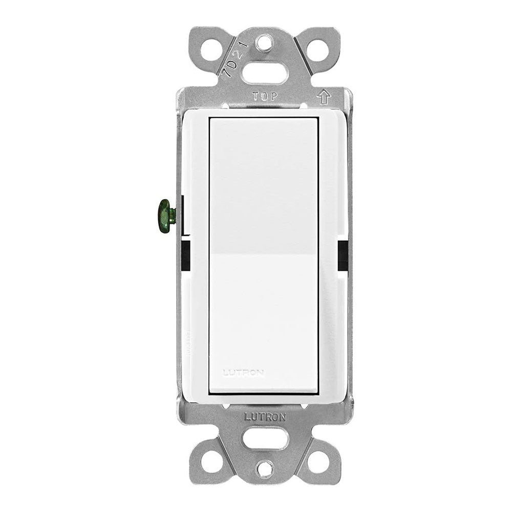 Lutron SC-3PS-SW, Snow Claro 15 Amp 3-Way Rocker Switch